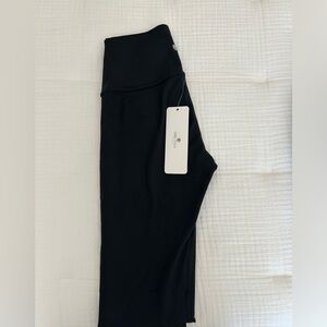 CRZ Yoga Hugged Feeling Compression Leggings 28”, Size S, Black